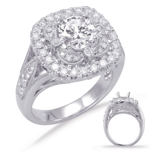 Diamond Engagement Ring 
 in 14K White Gold 
 
 
 EN7741-1WG