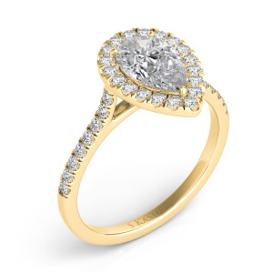 Diamond Engagement Ring  in 14K Yellow Gold    EN7569-10X7MYG