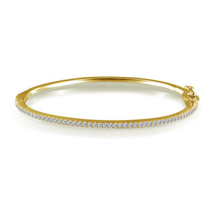 Lafonn's signature Lassaire simulated Diamond Bangle Bracelet B0030CLG