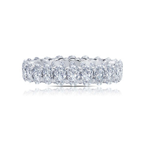 Lafonn 4.62 CTW Anniversary Eternity Band bonded in Platinum