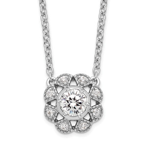 14Kw True Origin Lab Grown Diamond VS/SI, D E F, Complete Necklace