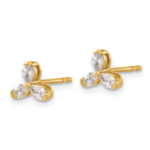 14k Diamond Earrings