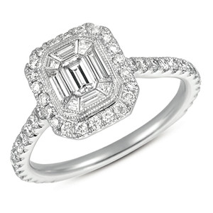 White Gold M.pave Ring

				
                	Style # D4130WG