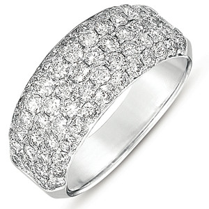 White Gold Pave Wedding Band

				
                	Style # D4220WG