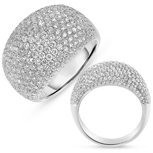 White Gold Pave Ring

				
                	Style # D4332WG