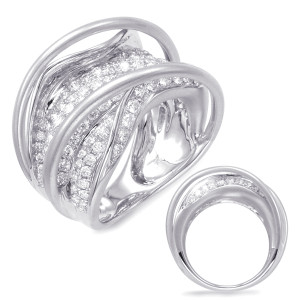 White Gold Diamond Fashion Ring

				
                	Style # D4368WG