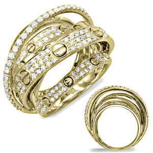Yellow Gold Diamond Fashion Ring

				
                	Style # D4373YG