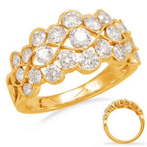 Yellow Gold Diamond Fashion Ring

				
                	Style # D4438YG