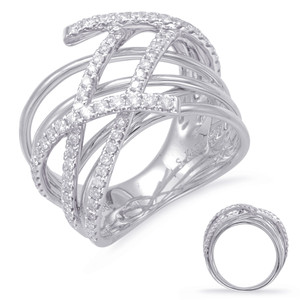 White Gold Diamond Fashion Ring

				
                	Style # D4473WG