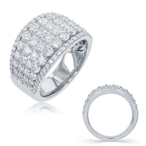 White Gold Diamond Fashion Ring

				
                	Style # D4500WG