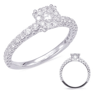 White Gold Diamond Fashion Ring

				
                	Style # D4555WG