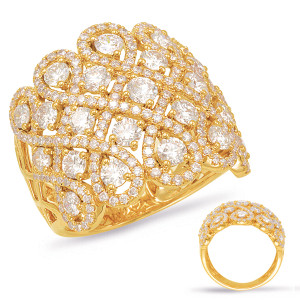 Yellow Gold Diamond Fashion Ring

				
                	Style # D4565YG