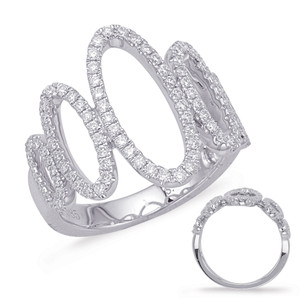 White Gold Diamond Fashion Ring

				
                	Style # D4619WG