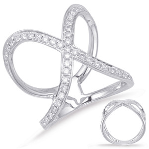 White Gold Diamond Fashion Ring

				
                	Style # D4631WG