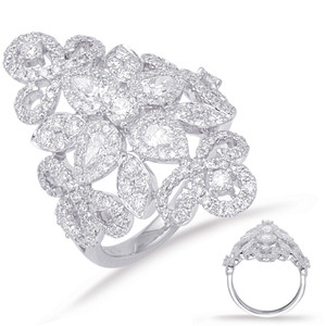 White Gold Diamond Fashion Ring

				
                	Style # D4639WG