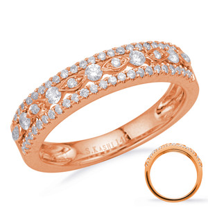 Rose Gold Diamond Fashion Ring

				
                	Style # D4695RG