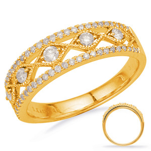Yellow Gold Diamond Fashion Ring

				
                	Style # D4696YG
