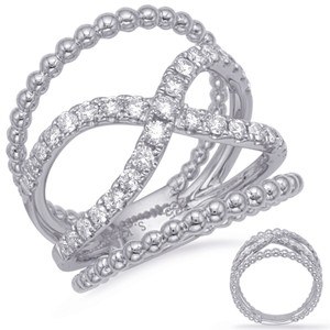 White Gold Diamond Fashion Ring

				
                	Style # D4731WG