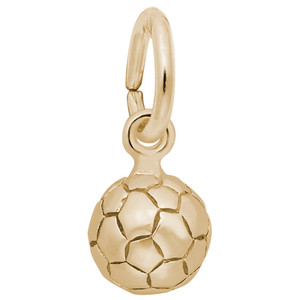 Soccer Ball Accent Rembrant Charm