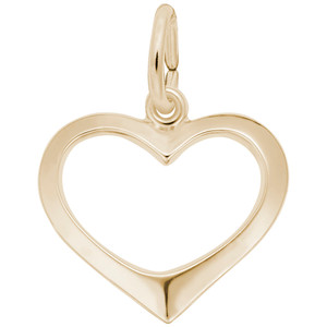 Open Heart Rembrant Charm
