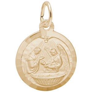 Baptism Disc Rembrant Charm