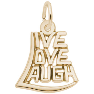 Live, Love, Laugh Rembrant Charm