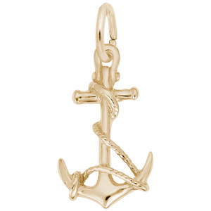 Anchor with Rope Rembrant Charm