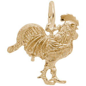 Rooster Rembrant Charm