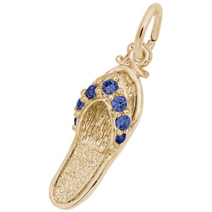 Sandal – Blue Sapphire Rembrant Charm