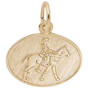 Polo Oval Disc Rembrant Charm