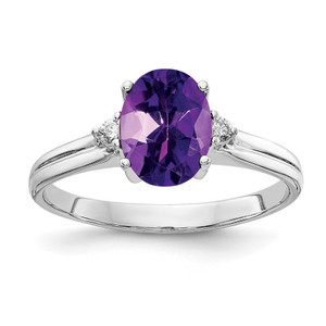 Oval Gemstone & Diamond Ring sY4600AC/A