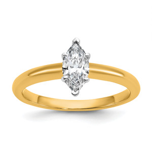 Grande Lab Grown Marquise Diamond Solitaire Ring s