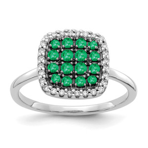 Diamond and Gemstone Ring RM5746-EM-016-WA