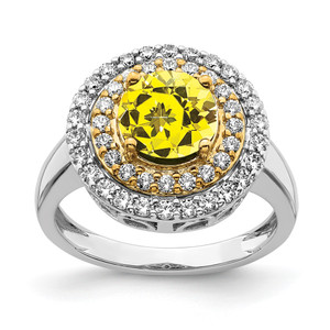 Lab Grown Diamond & Created Gemstone Ring s