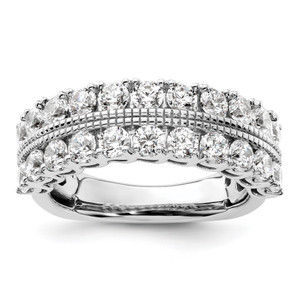 14K White Gold Lab Grown Diamond VS/SI GH, Ladies Ring RM10201B-176-WLG