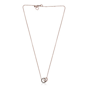 Champagne Diamond Necklace in 14KT Gold GN2480