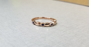 Sapphire Ring in 14KT Gold UR1691WB