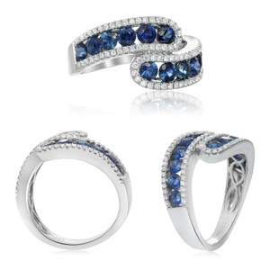 Sapphire & Diamond Pave Ring in 14KT Gold UR1260WSP_1.jpg