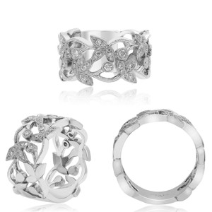 White Gold  Diamond Fashion Ring in 14KT Gold KR3172W_1.jpg