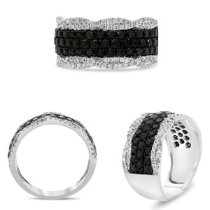 Black & White Diamond Pave Ring in 14KT Gold TR813W.jpg