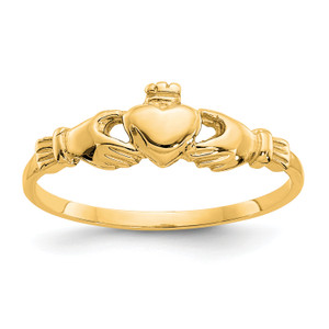 14KT Child's Claddagh Ring