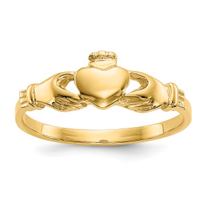 14KT Claddagh Baby Ring