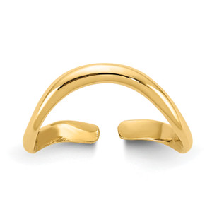 14KT Polished Toe Ring