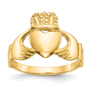 14KT Ladies Claddagh Ring