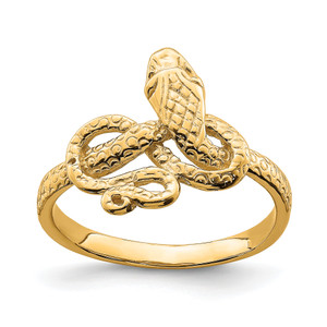 14KT Snake Ring