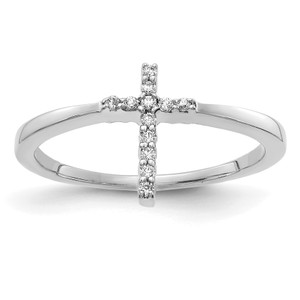 Diamond Cross Rings
