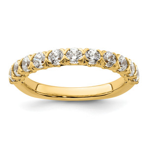 14KT Diamond Wedding Band