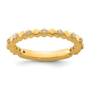 14KT Stackable Expressions Diamond Ring