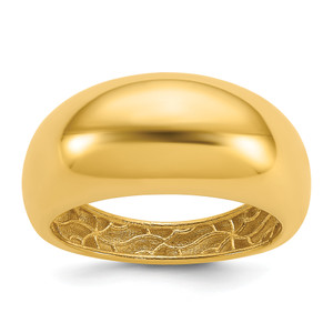 Herco 14KT Polished Domed Ring