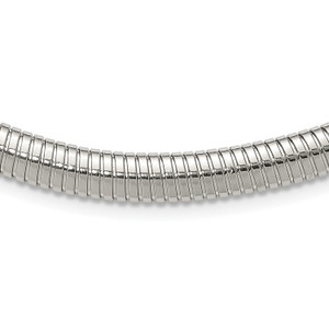 Chisel Stainless Steel Polished 8mm 18 inch Necklace